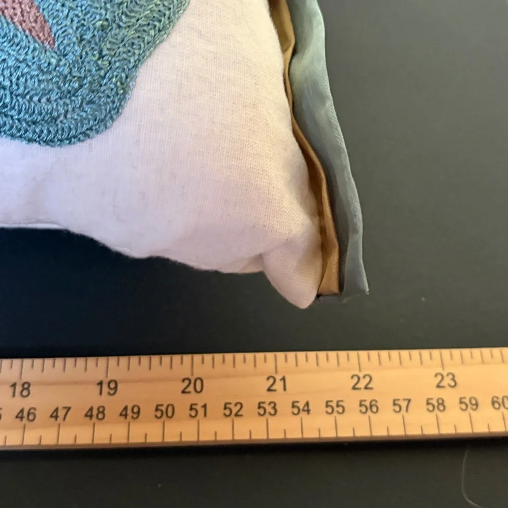 Pier 1 Cream Textured Pillow